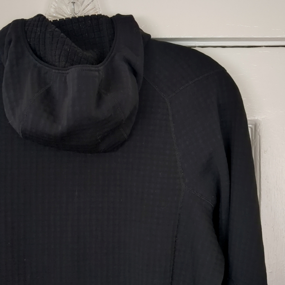 Patagonia R1 Regulator Grid Fleece Hoodie Full Zip Small Black - Picture 5 of 9